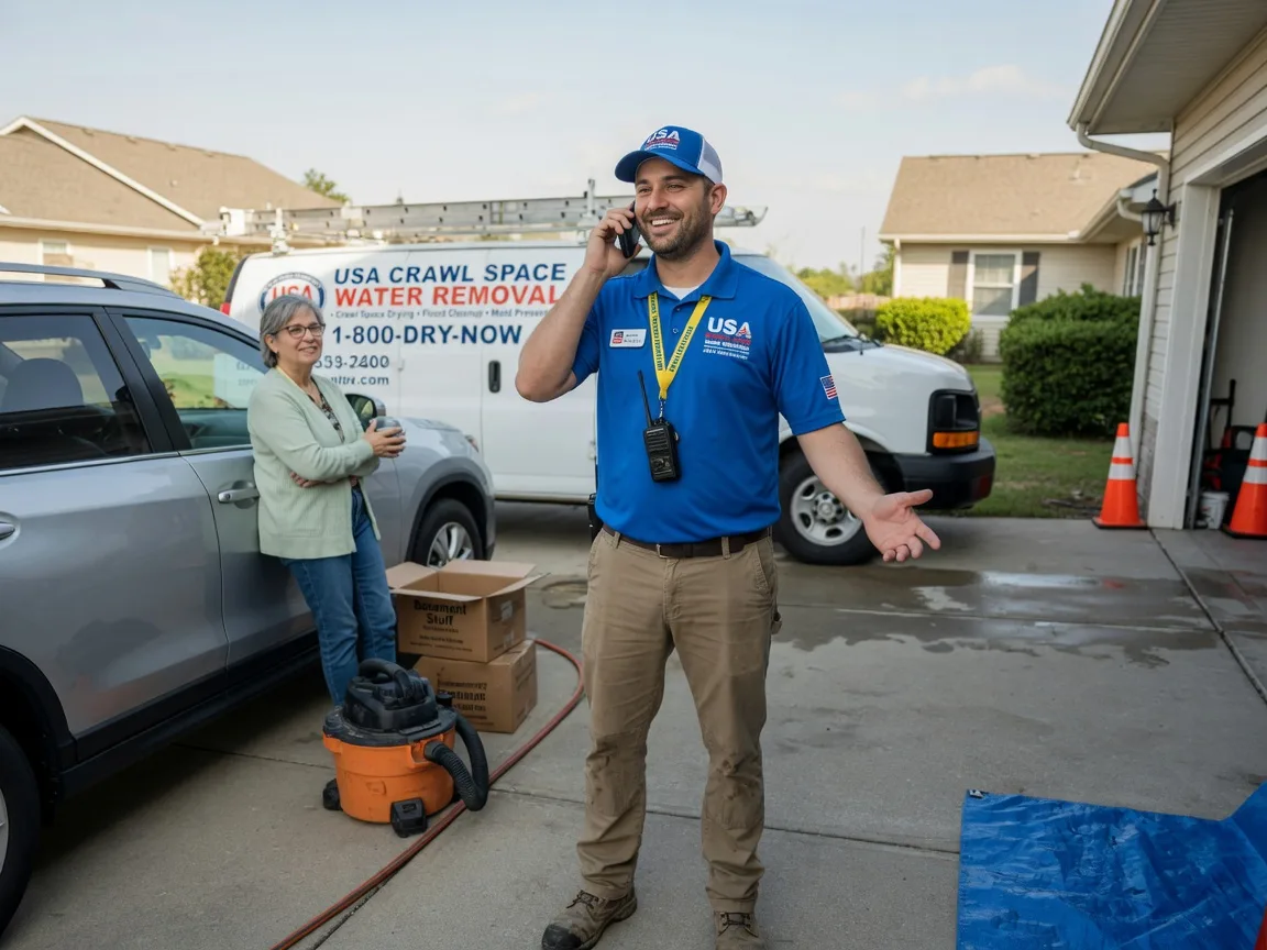 Crawl Space Water Removal Barry, TX FAQs